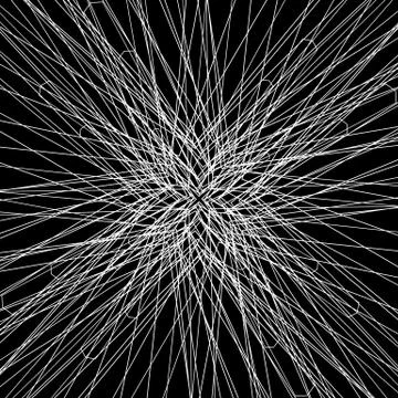 Random monochrome glitchy, rough texture, pattern. Geometric chaotic illustra Stock Illustration