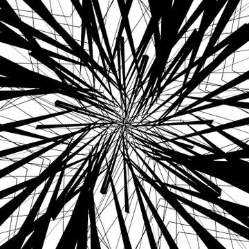 Random monochrome glitchy, rough texture, pattern. Geometric chaotic illustra 스톡 일러스트