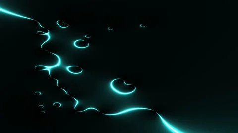 Random Moving Blobs Back and Forth Warped Light Diffraction Stock Footage 143891052