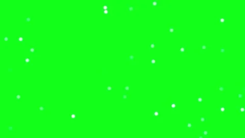 Random Moving Dots Animation Green Screen Background Stock Footage 302938942