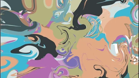 Random moving marble liquid background animation 動画素材 311568901