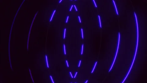 Random neon purple lines pattern Video stock 230084172