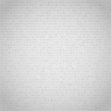 Random numbers abstract Background. Binary Computer Code.  イラスト素材