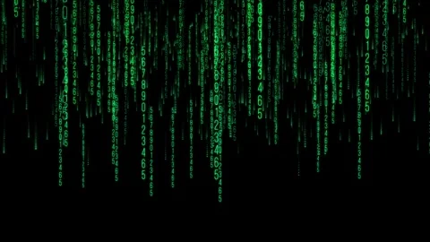 Random numbers go down like in the matrix Vidéo 276262823