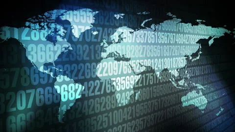 Random numbers numerical algorithm for data science machine learning, and Stock Footage 271183264