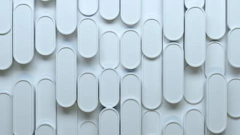 Random oblong geometry Ilustración de archivo