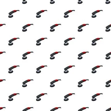 Random orbital polisher machine seamless pattern background イラスト素材