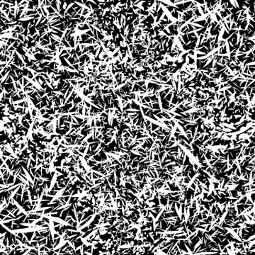 Random ornate seamless monochrome pattern vector texture Stockillustratie