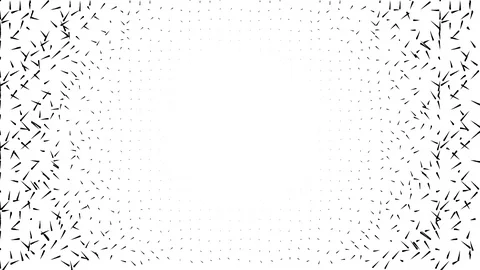 Random Paint Paintbrush Grid Pattern Stroking Frame Fill Mask Stock Footage 118983687