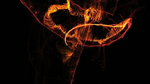 Random particles2 Stock Footage 22011659