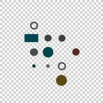 Random pattern illustration イラスト素材