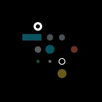 Random pattern illustration イラスト素材