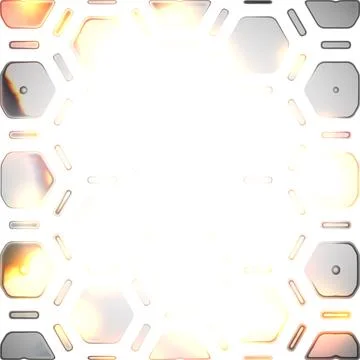 Random Pattern Isolated Effect Abstract Graphic Assets for Designers 库存插图
