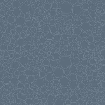 Random pentagons seamless pattern Illustrazione stock