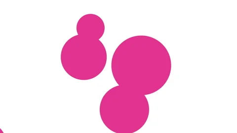 Random pink dots pattern on white gradient 스톡 동영상 245726687