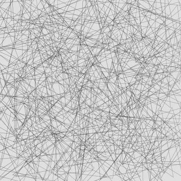Random pointed lines, abstract irregular pattern. Vector Illustrazione stock