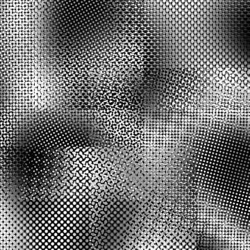 Random polka dot pattern Illustrazione stock