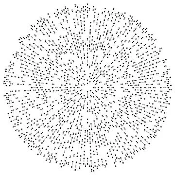Random radial lines explosion effect. Radiating stripes circular pattern Stock Illustration