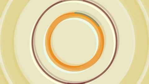 Random radial vibrant circle animation with drawing stripes in retro vintage Stock Footage 246682558