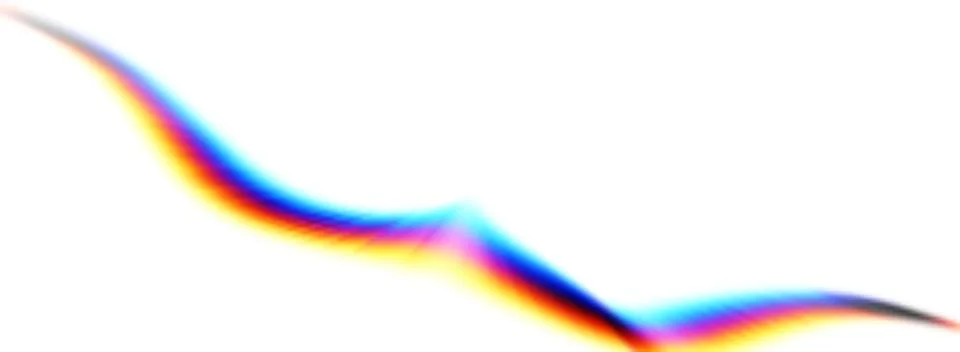 Random Rainbow Flashy RGB Lense Abstract Graphic Assets for Designers Stock Illustration