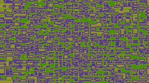 Random Rectangle Block Digital Disarray Motion Stock Footage 298138346