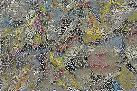 Random red squares shiny structure template texture . Stock Photos