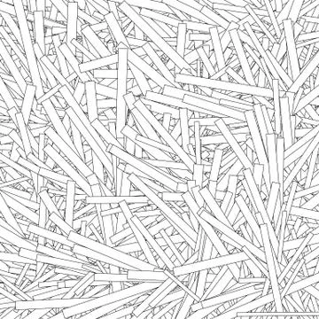 Random scattered rectangles - Overlapping rectangles abstract monochrome text Stock Illustration