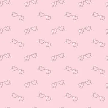 Random seamless sunglasses pattern for printing, textile. Stock Illustration