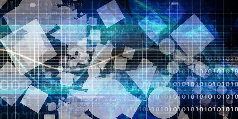 Random Shapes Background 스톡 일러스트
