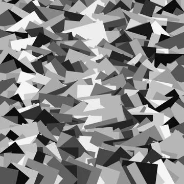 Random shards, splinters abstract, artistic background / pattern / texture se Stockillustratie