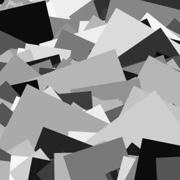 Random shards, splinters abstract, artistic background / pattern / texture se Stockillustratie