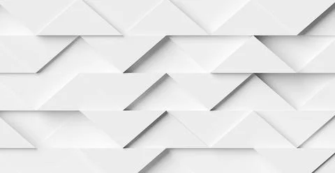 Random shifted white wide triangle geometrical background wallpaper banner pa Stock Illustration