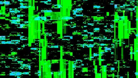  Random signal error. Corrupted digital image 스톡 일러스트