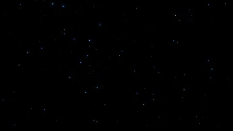 Random small glow dots loop motion on dark black background Stock Footage 337234252