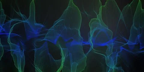 Random smoke effect full image pattern Stock Illustration