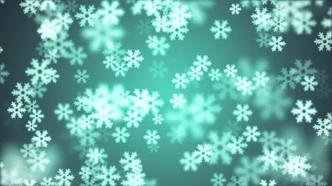 Random snowflake illustration background New quality shape universal colorful Illustrazione stock