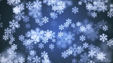 Random snowflake illustration background New quality shape universal colorful Illustrazione stock