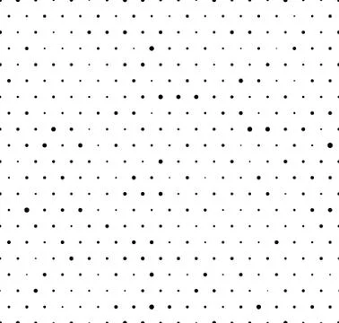 Random speckled, dotted pattern. Seamlessly repeatable circle pattern. Stock Illustration
