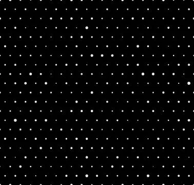 Random speckled, dotted pattern. Seamlessly repeatable circle pattern. Stock Illustration