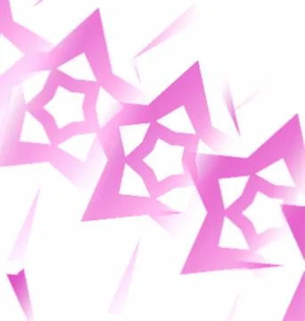 Random Star Gradient Shape Pack Filter White Background Broken Abstract Blu.. Stock Illustration