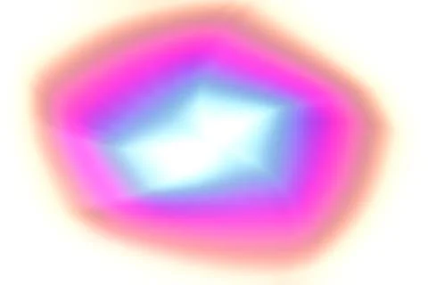 Random Star Gradient Shape Pack Filter White Background Broken Abstract Blu.. Stock Illustration