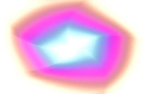 Random Star Gradient Shape Pack Filter White Background Broken Abstract Blu.. Stock Illustration