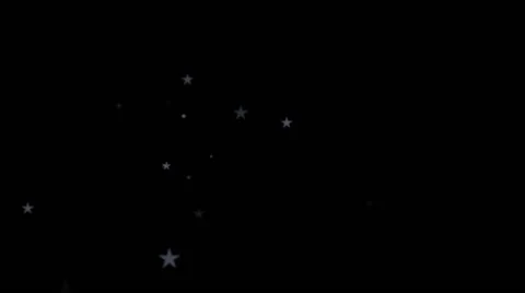Random Stars Flickering on a Black Background Stock Footage 59048896