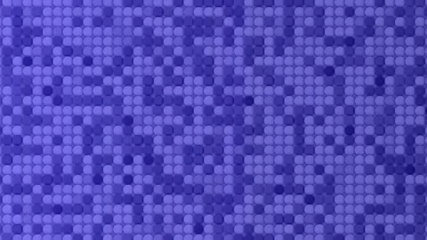 Random Technology Circle Dot Grid Animation Fading Visual Background Video Stock Footage 305622167