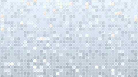 Random Technology Dynamic Grid Motion Fading Circles Grid Background Video Stock Footage 305622202
