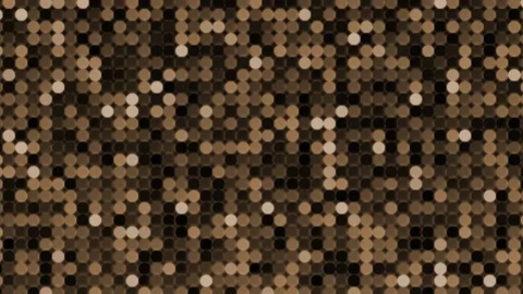 Random Technology Modern Grid Circles Dynamic Visuals Grid Background Video Stock Footage 305622065