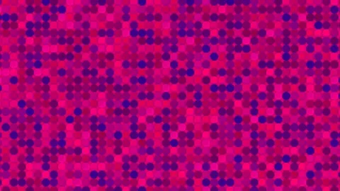 Random Technology Modern Grid Motion Fading Circles Dot Grid Background Video Stock Footage 305619395