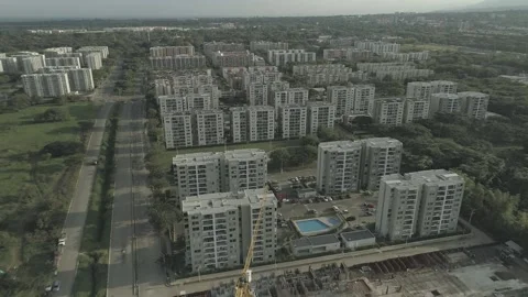 Random town Video stock 140276104