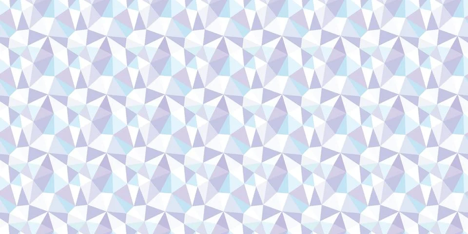 Random triangles abstract geometric seamless pattern background Illustrazione stock