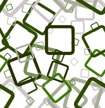 Random vector seamless pattern in squares. Stock Illustration